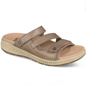 Earth leather strappy slide sandals women Size 11 “Mira Lourdes”