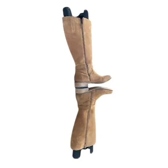 Earth Woodland hardwick INNV072020 Riding Boots Womens 8M Brown Suede Knee High