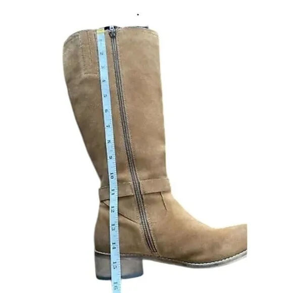 Earth Woodland hardwick INNV072020 Riding Boots Womens 8M Brown Suede Knee High