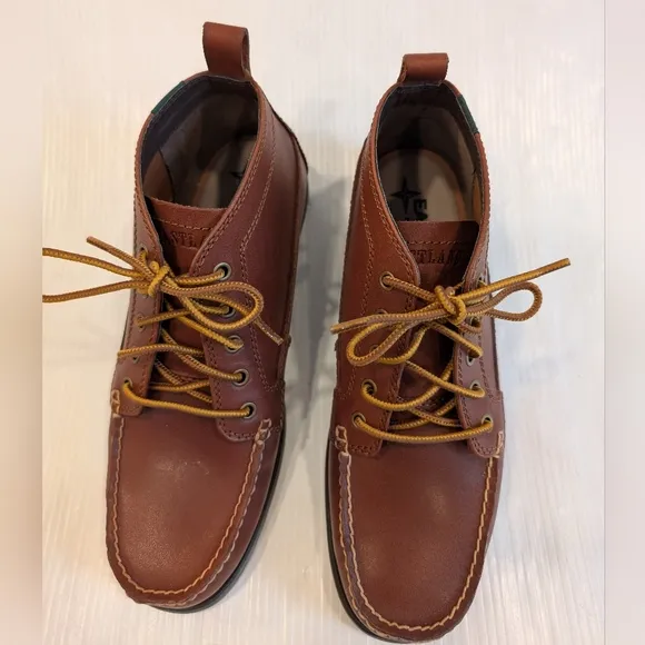 EASTLAND Seneca Lace-up Brown Leather Chukka Mens Boots Size 10