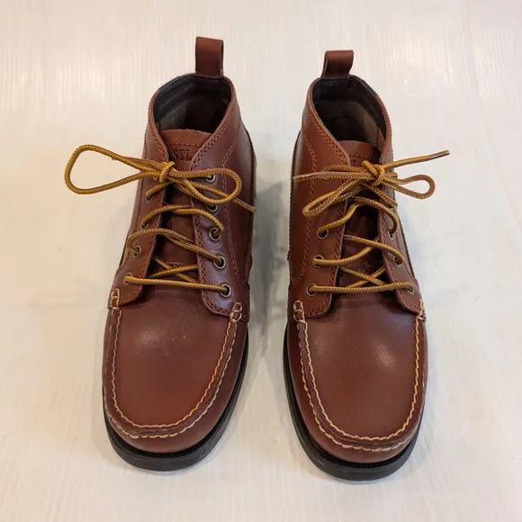 EASTLAND Seneca Lace-up Brown Leather Chukka Mens Boots Size 10