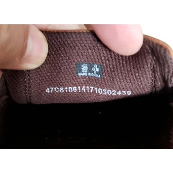 Ecco Helsinki 2.0 Apron Toe Men's Size 13.5  EU 47 Brown Leather Slip On Loafers