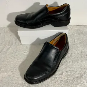 Ecco Holton Apron Black Leather Slip-On Loafers Size 44 EU (Men’s 10-10.5 US)