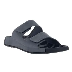 ECCO Men's 2nd Cozmo Two Band Slide Sandals EU 48 US 14-14.5 Grey NWOB