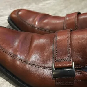 ECCO Men's Brown Leather Loafers