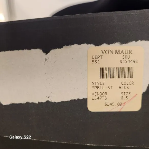 Eileen Fisher &quot;Spell&quot; Black Sock Booties. NIB. Size 6.5