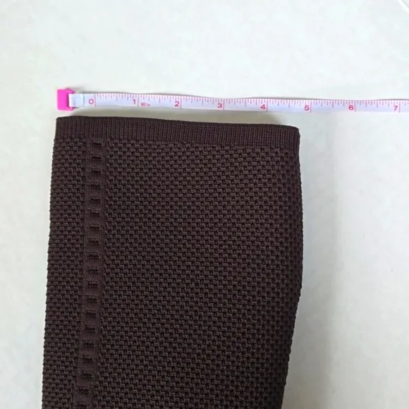 Eileen Fisher Kasana Knit Brown Boots sz 7