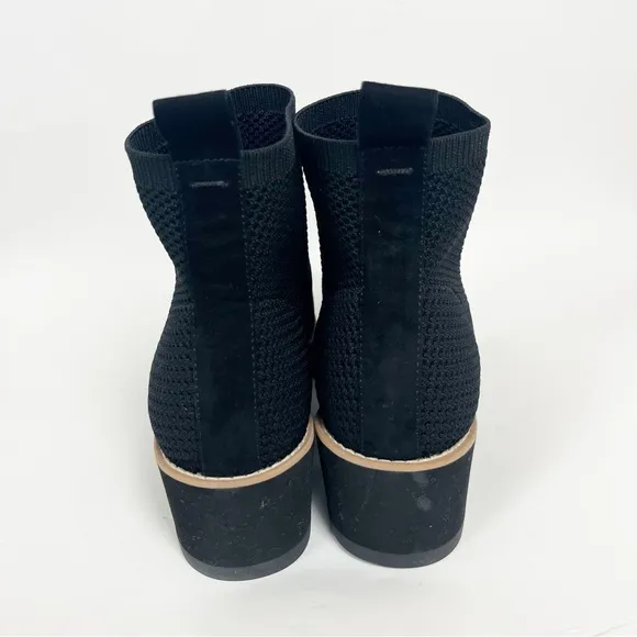 Eileen Fisher London Stretch Black Boots Size 10