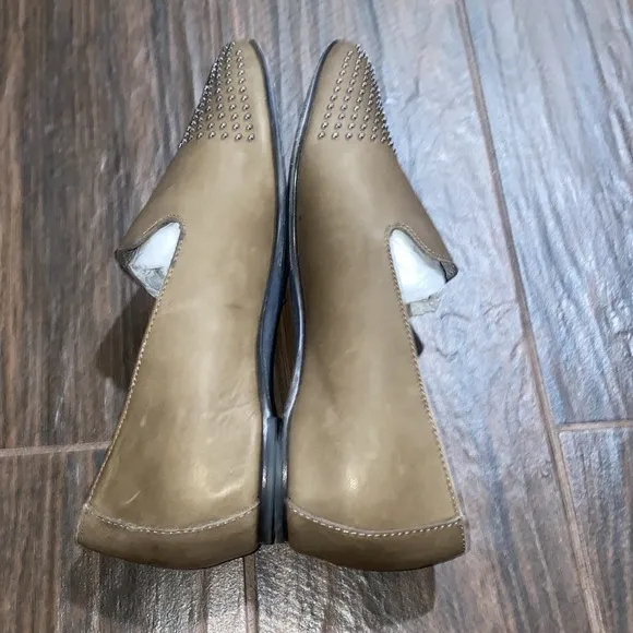 Eileen Fisher stud loafers closed toe slip on
