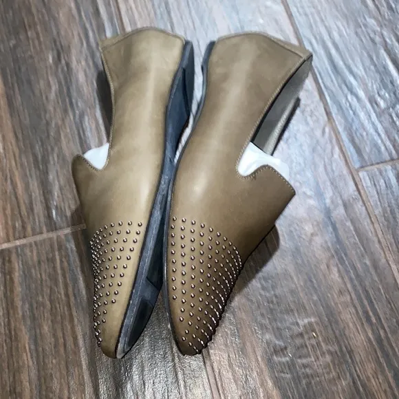 Eileen Fisher stud loafers closed toe slip on