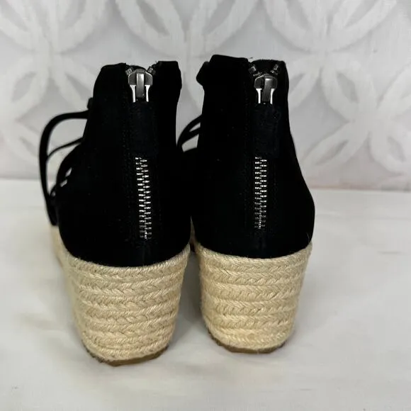 EILEEN FISHER Womens Wanda Strappy Leather Wedge Sandal Size 11 NWT