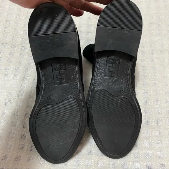 Emanuele Crasto black suede Chelsea boots
