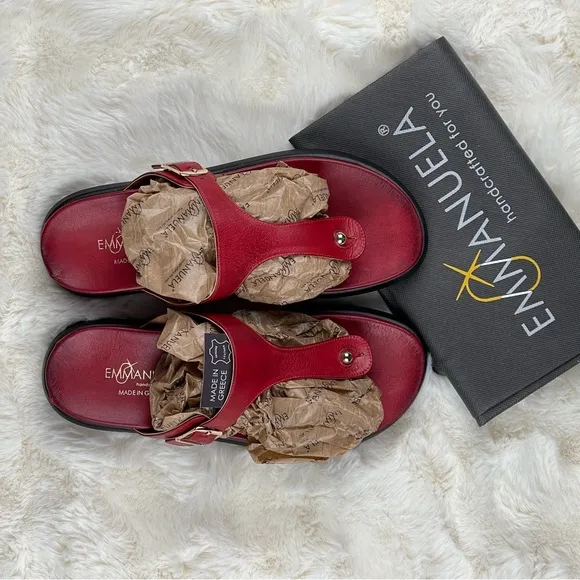 Emmanuela | Greek Thong Sandals | Woman’s 10
