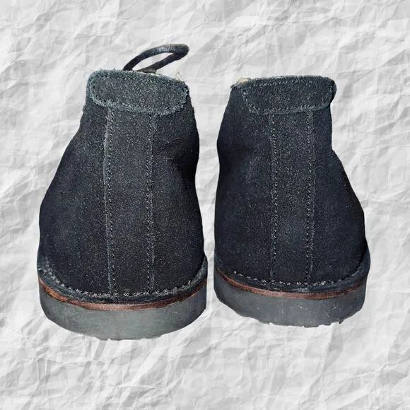 Emu Australia Winston Desert Boots Black Mens 12‎ Suede