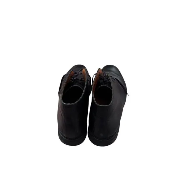 E. T. Wright Sanders Chukka Boots Masters Collection Black Leather 12