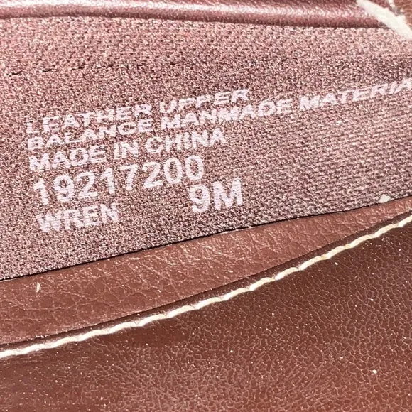 ETIENNE AIGNER Leather Loafers Flats Size 9 Brown