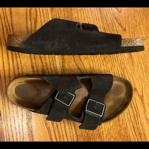 EUC Birkenstock Sandals, Gray
