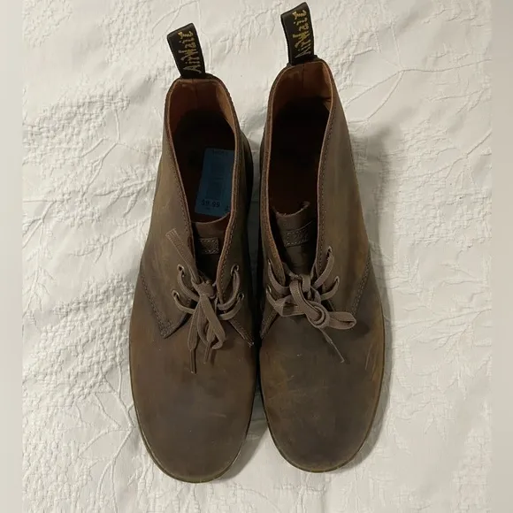 EUC Dr. Martens Cabrillo Men’s Horse Desert Leather Boots Men’s 10 M