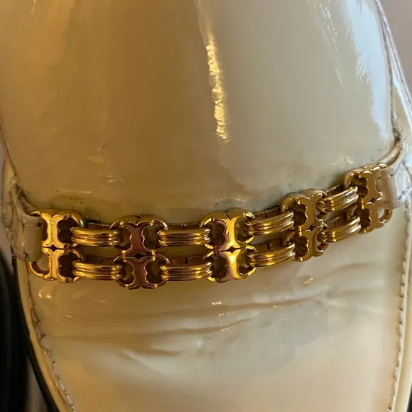 EUC Tory Burch Perrine Heeled Loafers