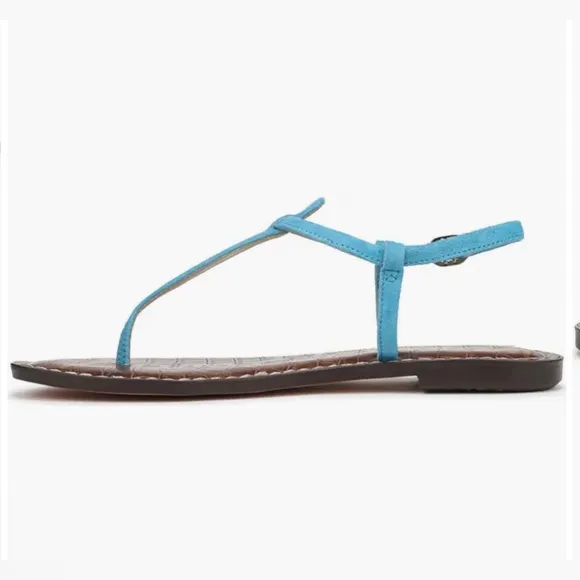EUC💫Sam Edelman GiGi Aqua Azure Sandals for Women 9.5 summer special events