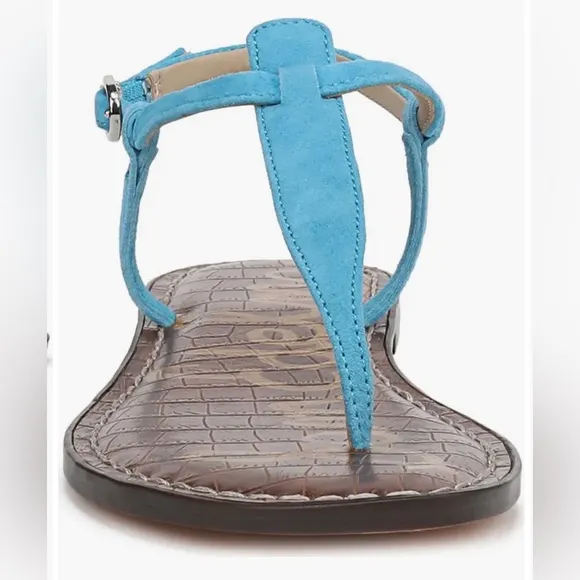 EUC💫Sam Edelman GiGi Aqua Azure Sandals for Women 9.5 summer special events
