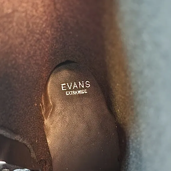 Evans Zelda Riding Faux Suede Riding Boots