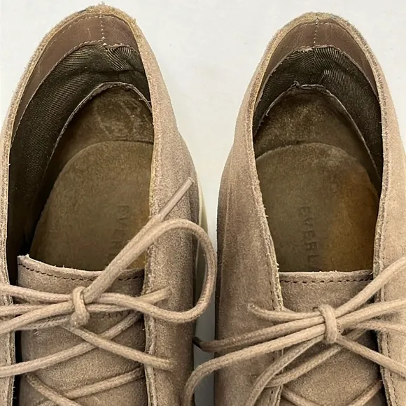 EVERLANE Desert Boots - Tan Brown Suede Lace Up Chukka, Mens 9