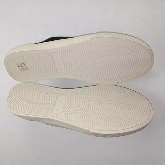 Everlane Unisex Black Organic Canvas Sneakers Women's Size 10.5 Men's 8.5 NWOB