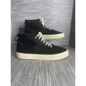 Everlane Unisex Canvas High Top Sneakers Black 9 PLMMID 0621 Size F 11 and M‎ 9