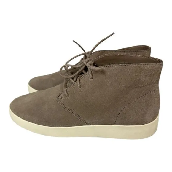 EVERLANE Mens The Desert Lace up BOOTS Size 7.5 Sepia Suede