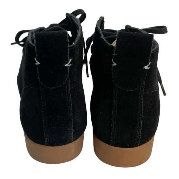Everlane Women’s Suede Moc Toe Boot Black Size 9
