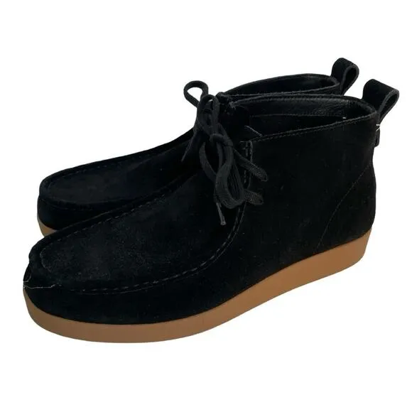 Everlane Women’s Suede Moc Toe Boot Black Size 9