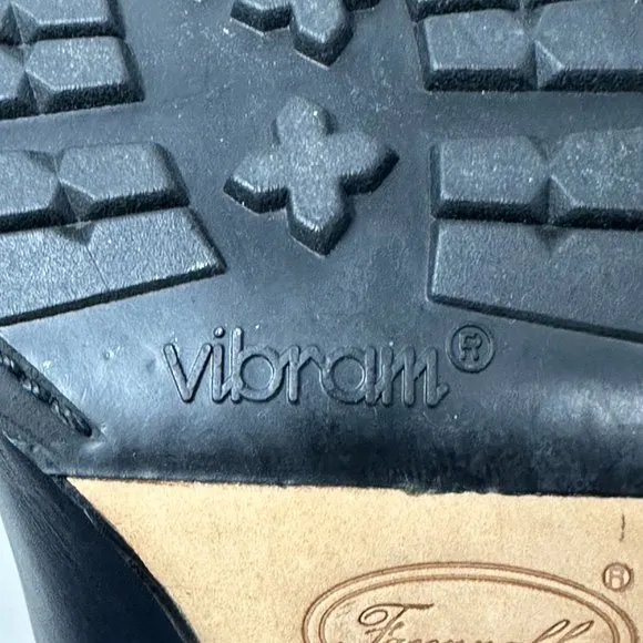 Faconnable Slip-on Vibram Loafers Leather Size 9.5