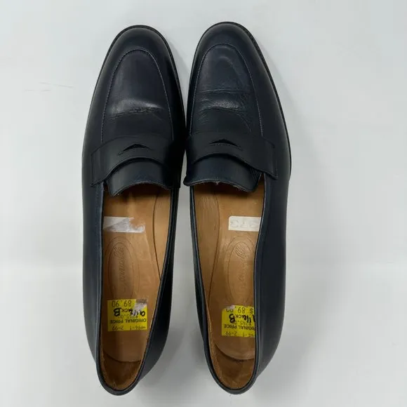 Faconnable Slip-on Vibram Loafers Leather Size 9.5