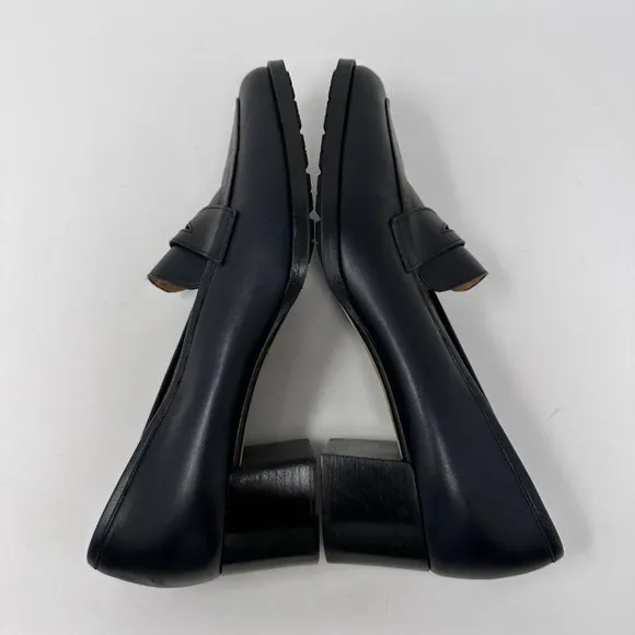 Faconnable Slip-on Vibram Loafers Leather Size 9.5