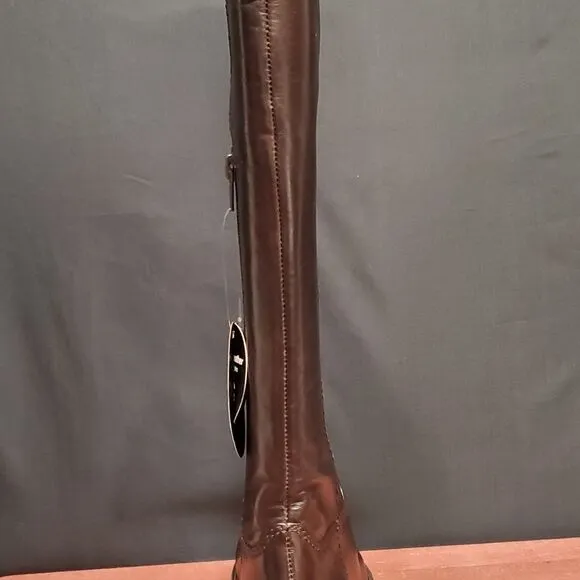 FAWNE International Concepts Size 5.5 M Chocolate Leather Riding Boots