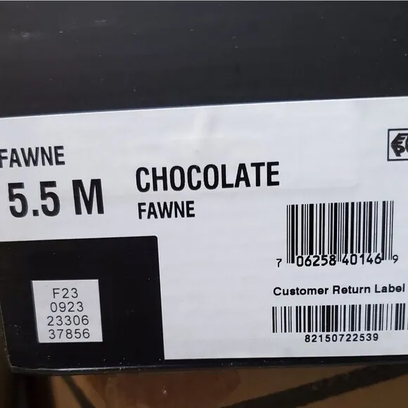 FAWNE International Concepts Size 5.5 M Chocolate Leather Riding Boots