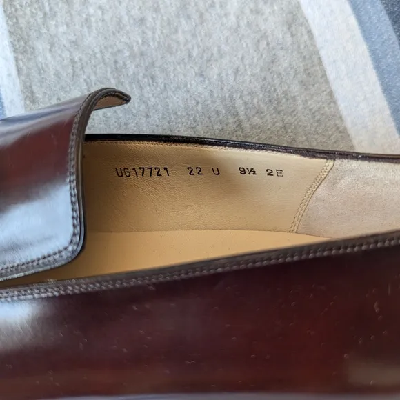 Ferregamo Brown Leather Loafers with Tassels