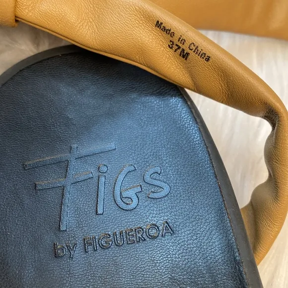 Figs by Figueroa Strappy Flexible Sandals, Size 37