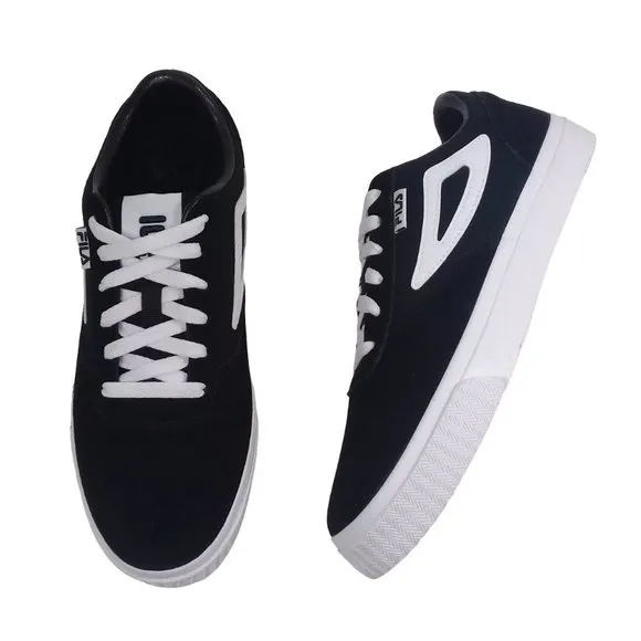 FILA Men's Boarder FX1 Skateboard-Inspired Casual Suede/Canvas Upper Sneakers 7