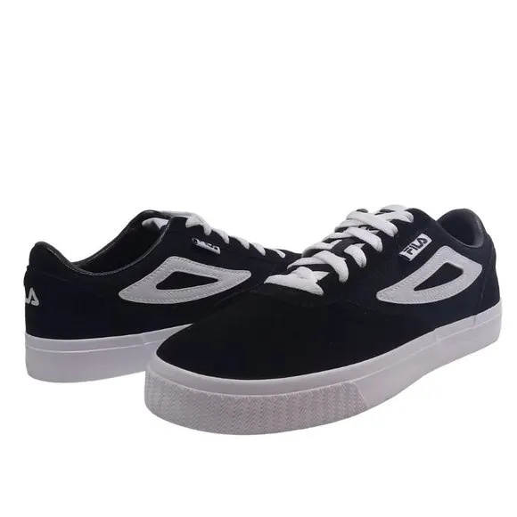 FILA Men's Boarder FX1 Skateboard-Inspired Casual Suede/Canvas Upper Sneakers 7