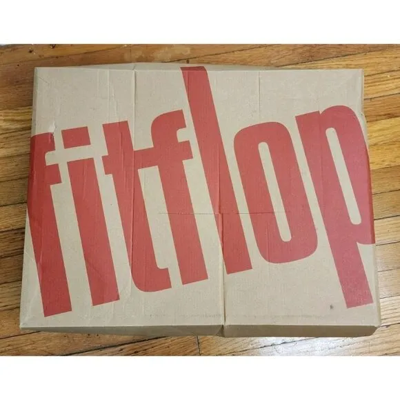 Fitflop Size 9 F-MODE Folded-Knot Flatform Tall Stretch Black Boots NIB