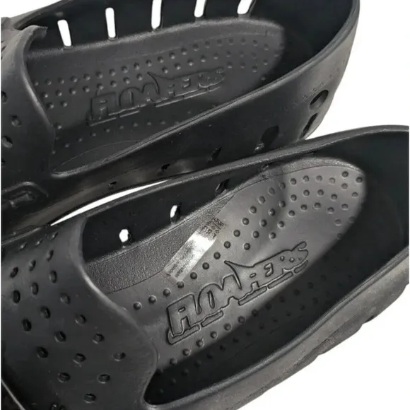 Floafers Chairman Bit Black Slip On Loafers New Size Mens 10 EVA Foam Waterproof