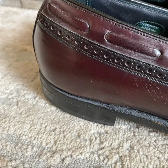 Florsheim Imperial Lexington Vintage Loafers Wing Tip Tasseled Dress Shoes: 9D