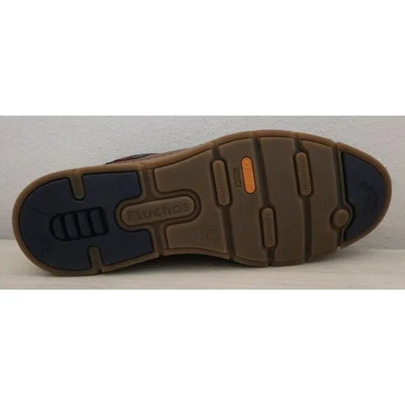 Fluchos 41169 Men's Sz 43 US 10 Oceano Blue Barry F1153 Slip-On Loafers