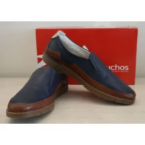 Fluchos 41169 Men's Sz 43 US 10 Oceano Blue Barry F1153 Slip-On Loafers