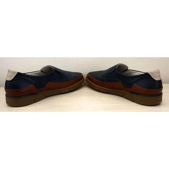 Fluchos 41169 Men's Sz 43 US 10 Oceano Blue Barry F1153 Slip-On Loafers