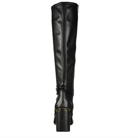 Franco Sarto Roxanne Block-Heel Tall Boots Size 9M $179
