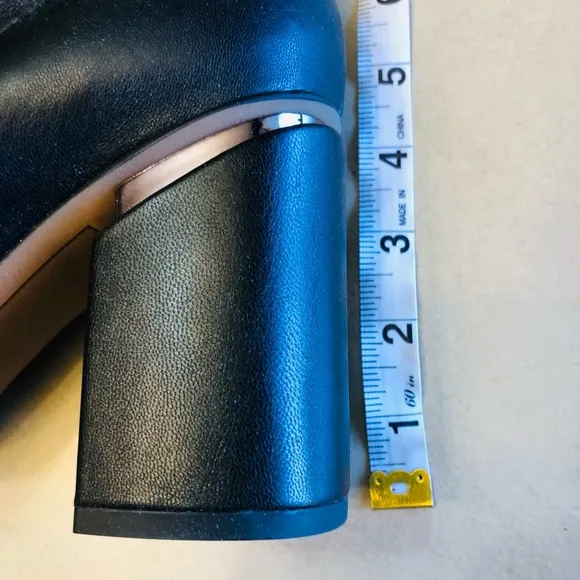 Franco Sarto Roxanne Block-Heel Tall Boots Size 9M $179