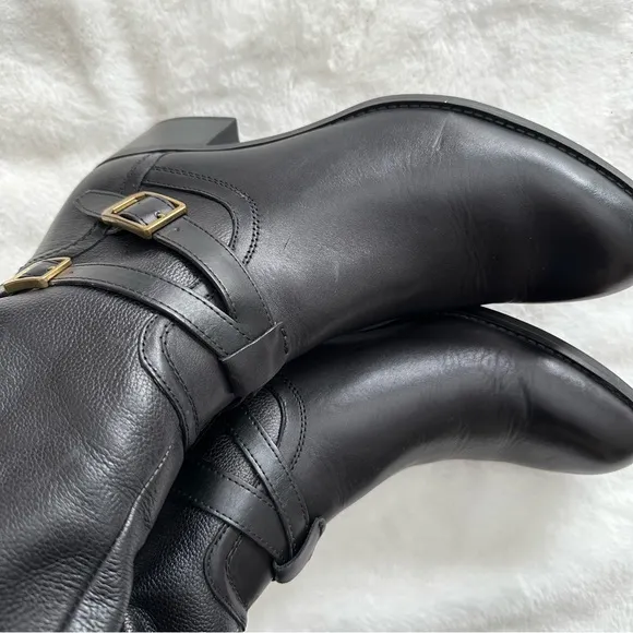 Franco Sarto Women’s Size 11 Black Lapis Riding Boots